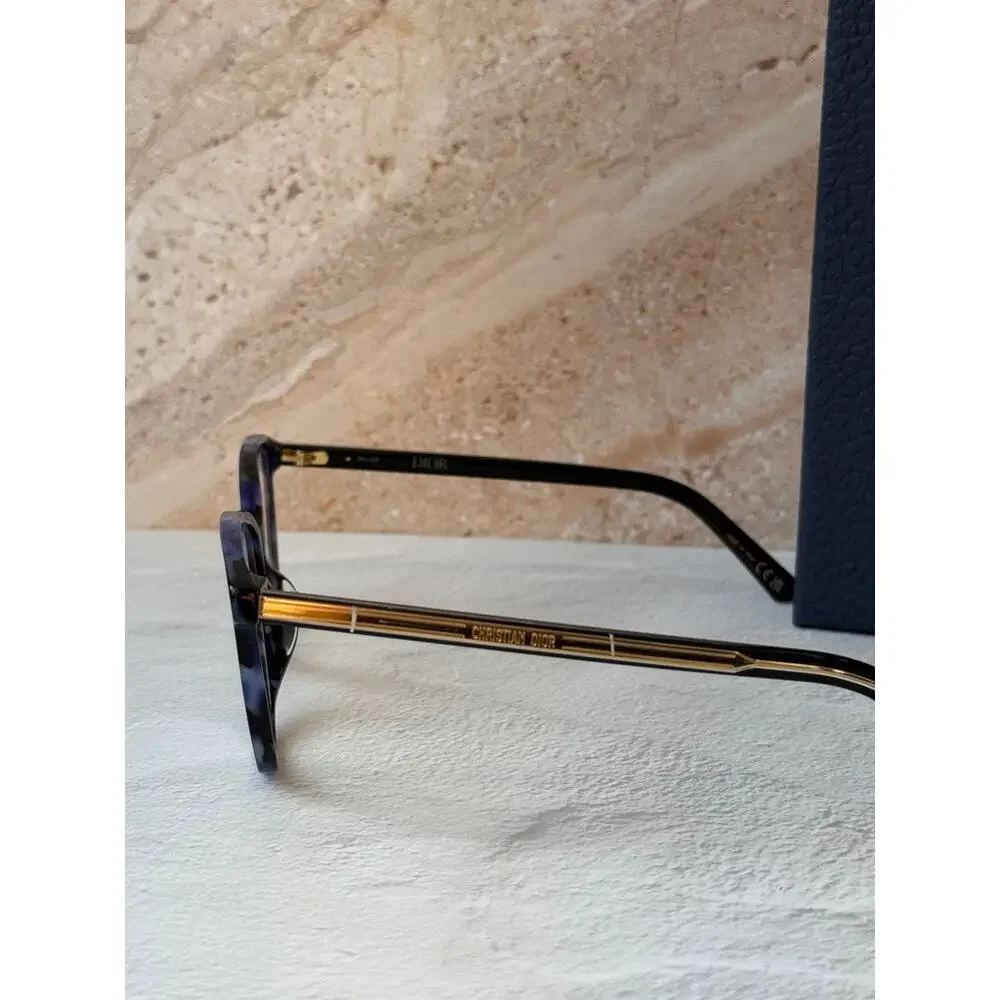 NEW Dior SpiritO B2I Eyeglasses Frames in Blue Havana